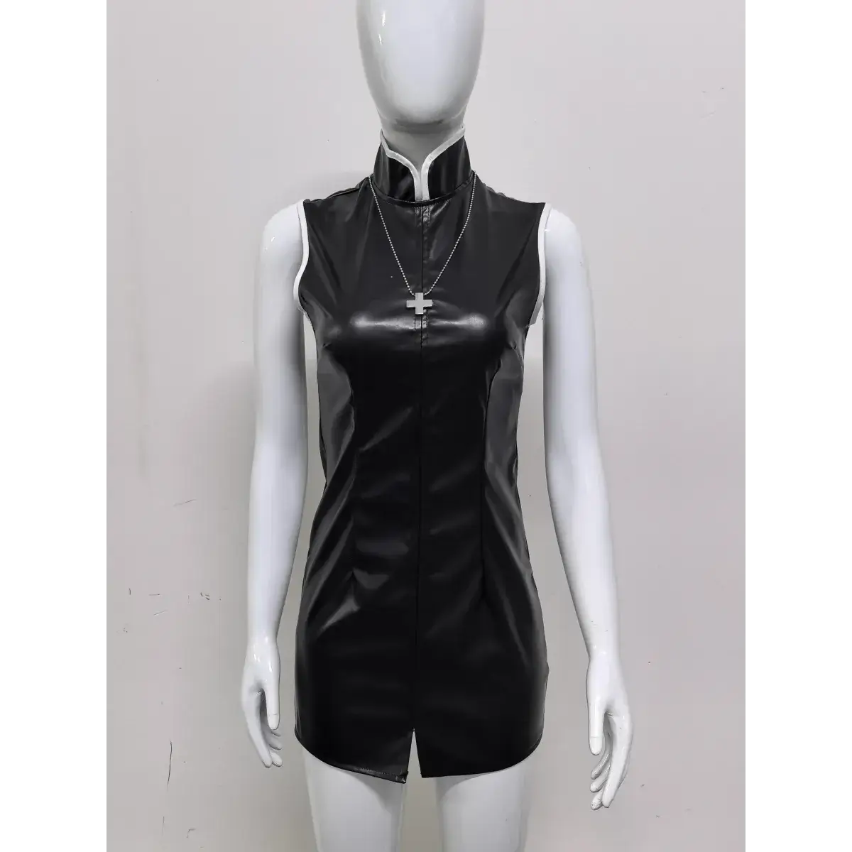 Misato Katsuragi EVA Cosplay Set – Red Jacket & Black Dress Costume
