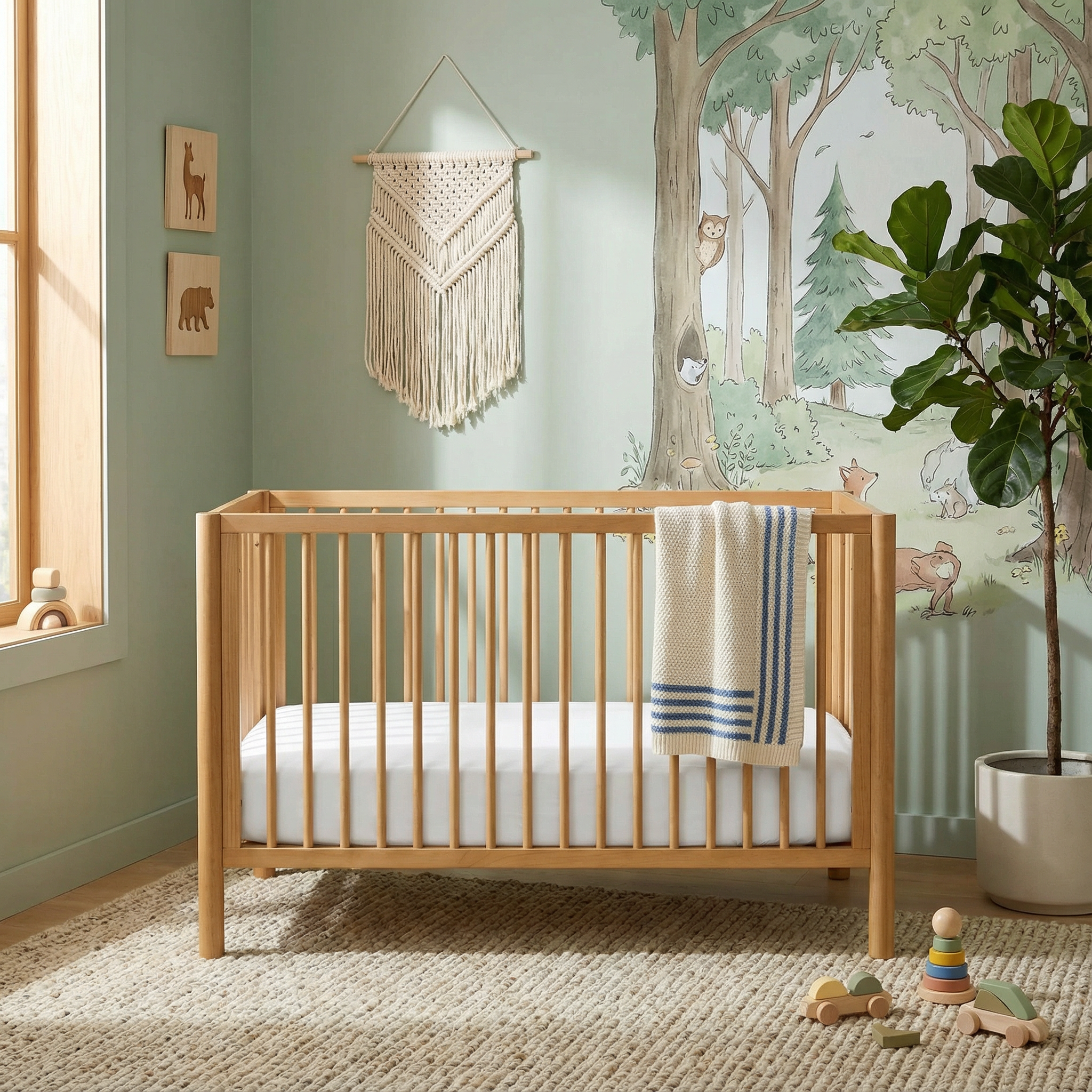 Signature Sateen Crib Fitted Sheet
