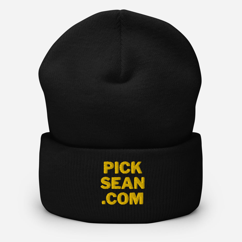 PICKSEAN.COM Cuffed Beanie