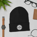 LPTN (White) Cuffed Beanie