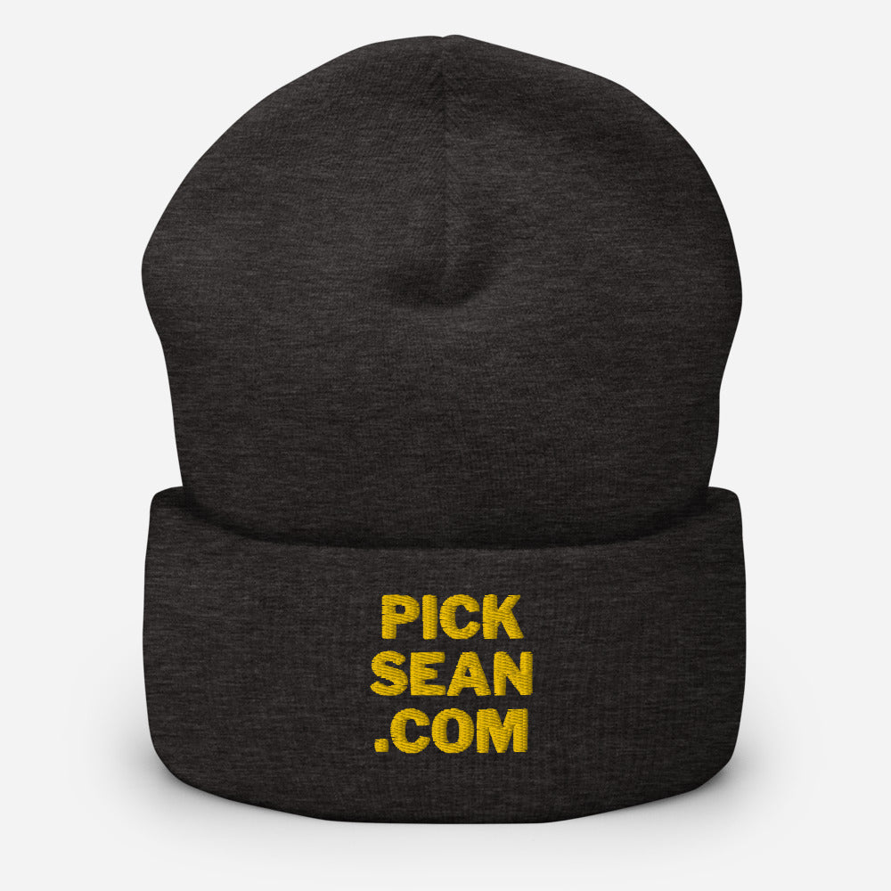 PICKSEAN.COM Cuffed Beanie