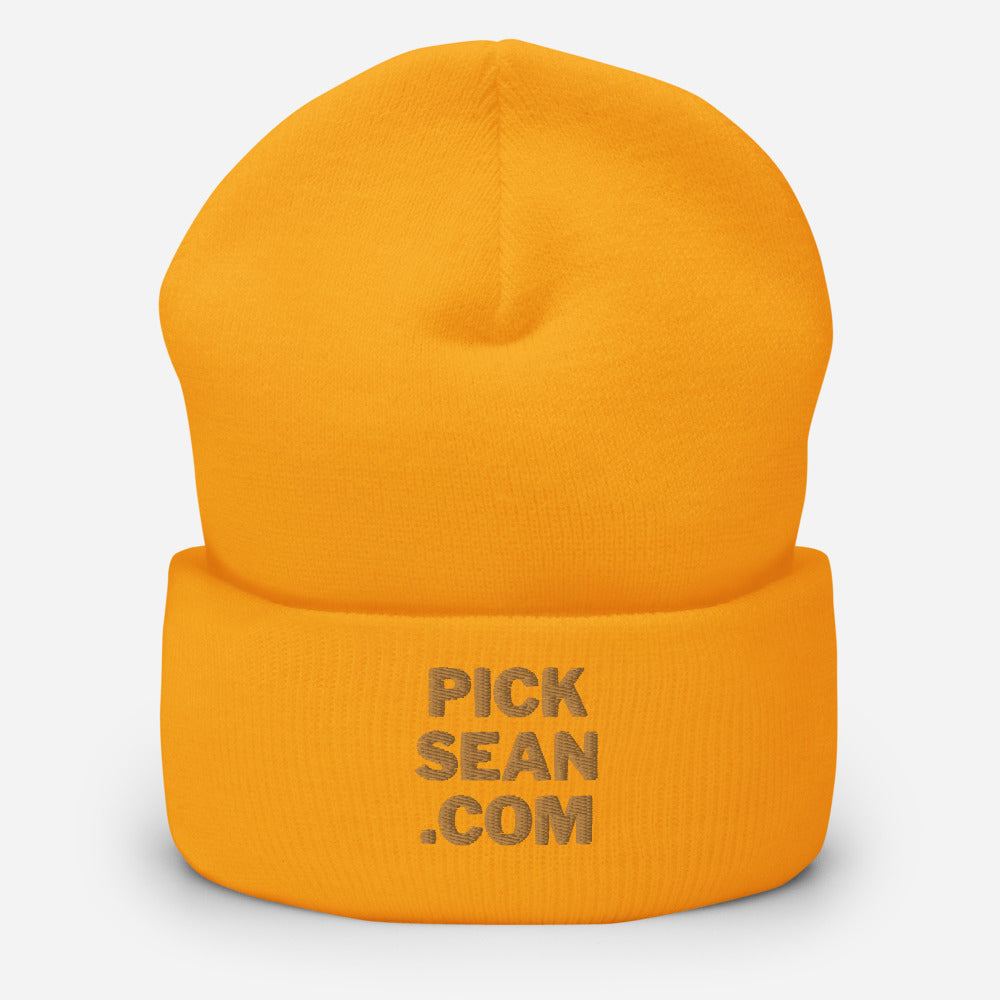 PICKSEAN.COM Cuffed Beanie