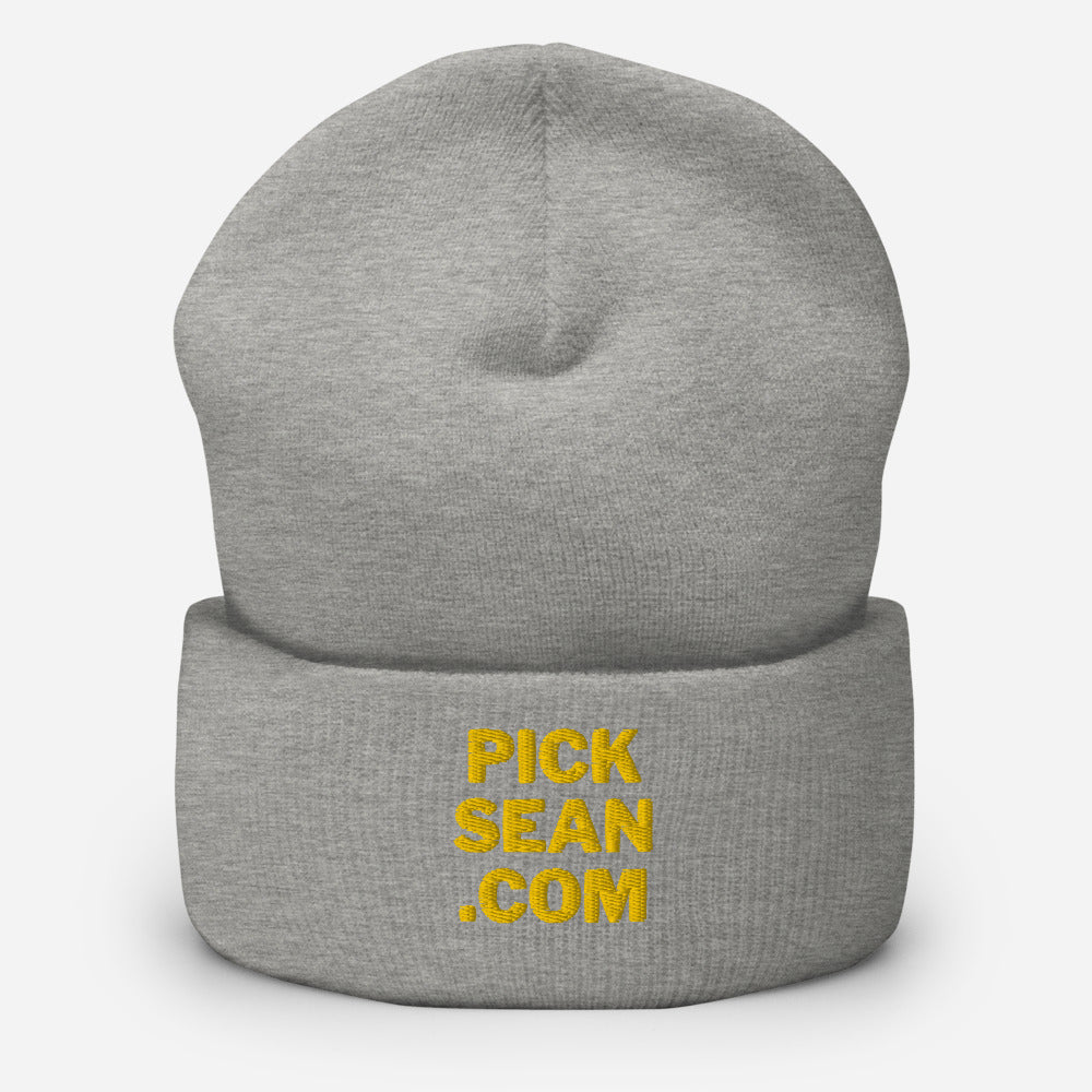 PICKSEAN.COM Cuffed Beanie