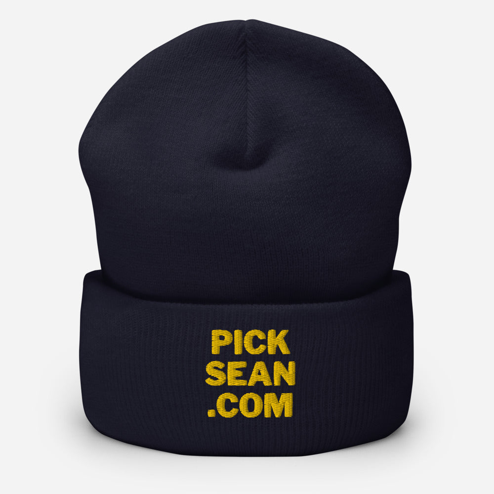 PICKSEAN.COM Cuffed Beanie