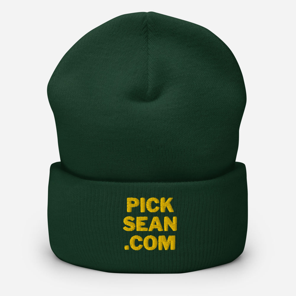 PICKSEAN.COM Cuffed Beanie