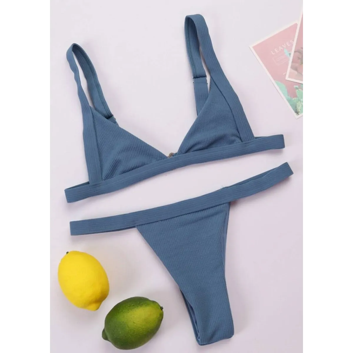 Deep-V Bikini Swimsuit