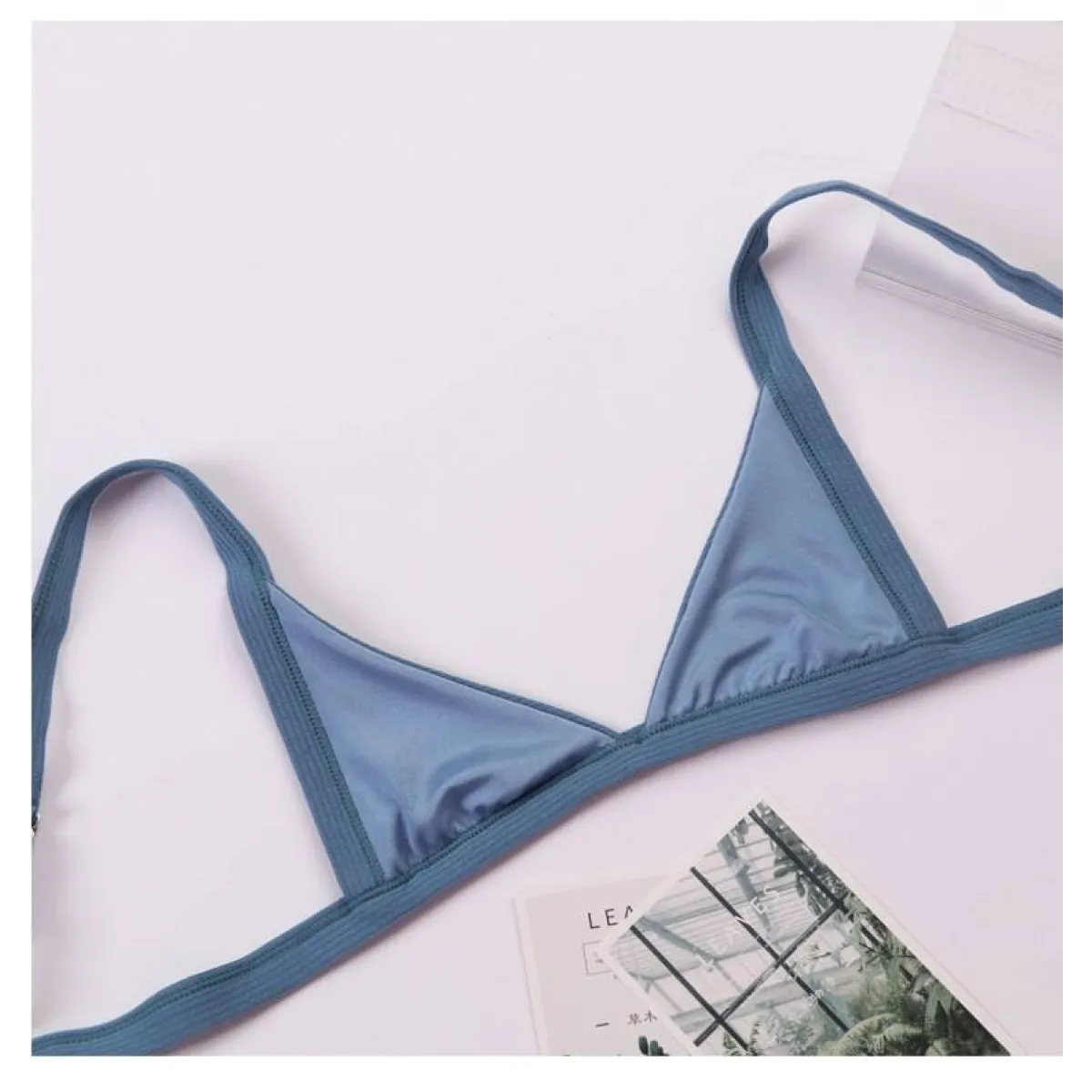 Deep-V Bikini Swimsuit