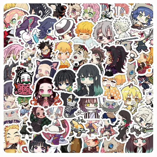 Demon Slayer Stickers - 10/30/60pcs