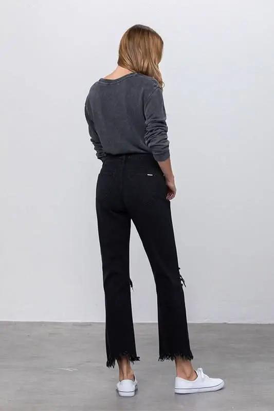 Destroyed Jeans - Ripped Streetwear Denim - Unisex Trendy Fit