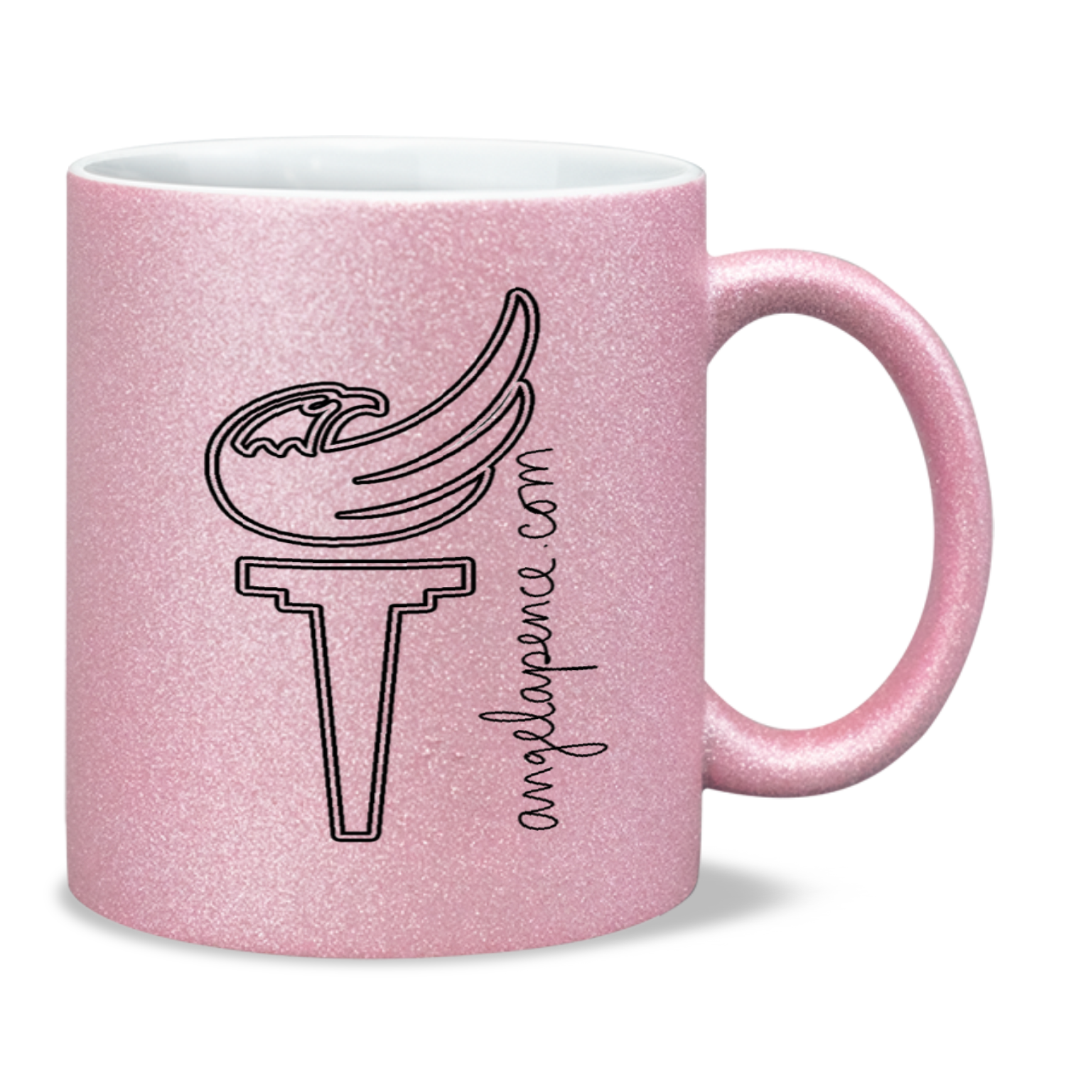 Angela Pence for Congress Glitter Sparkle Mug