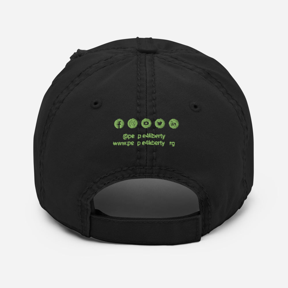 Fweedom Fighter Distressed Dad Hat