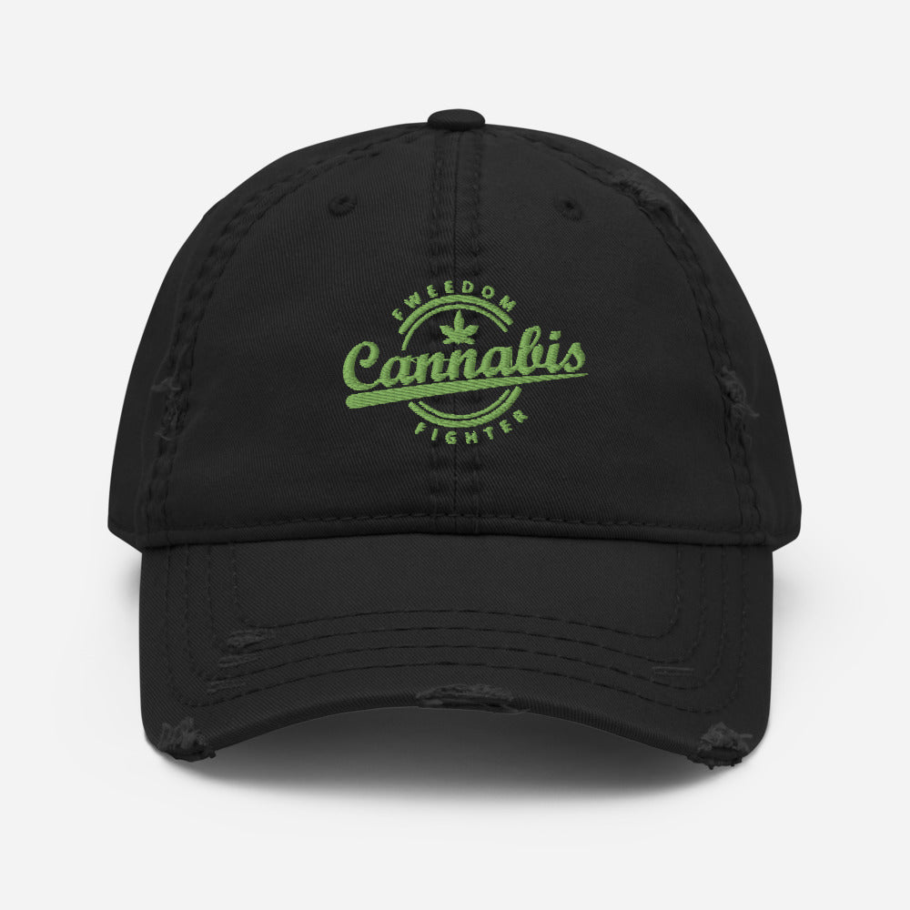 Fweedom Fighter Distressed Dad Hat