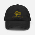 Love your Neighbor Distressed Dad Hat