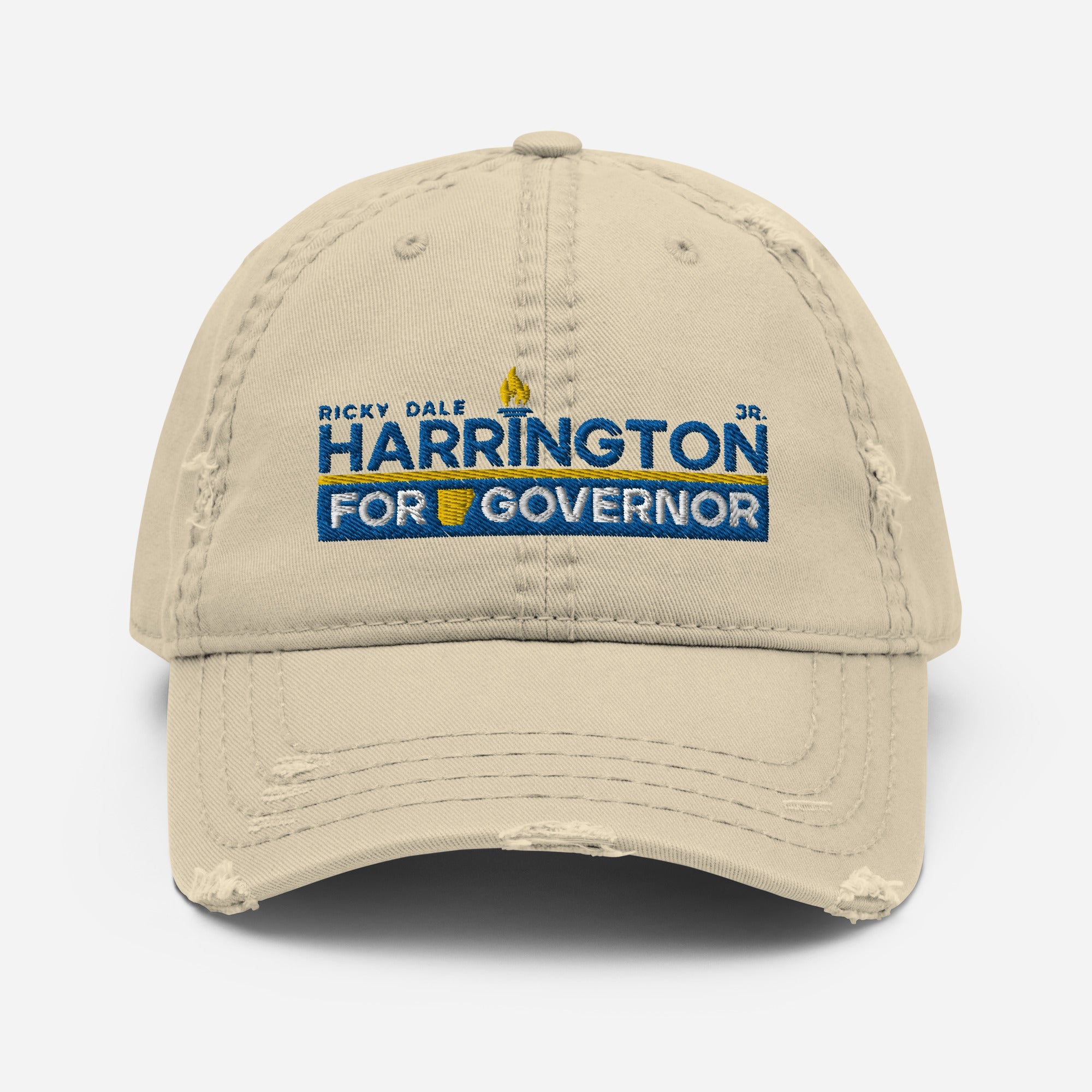 Harrington for Governor Distressed Dad Hat