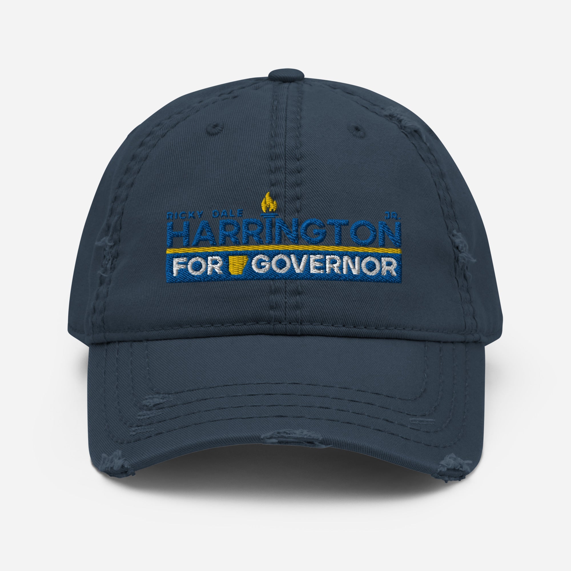 Harrington for Governor Distressed Dad Hat