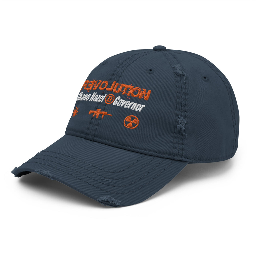 Shane Hazel for Governor Distressed Dad Hat