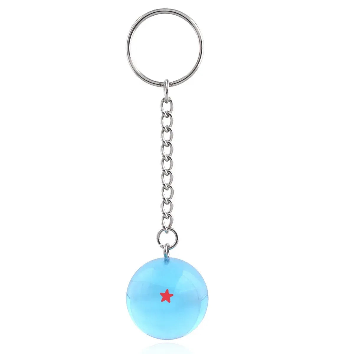 Dragon Ball Series Keychain Charms: 1-7 Star Dragon Balls