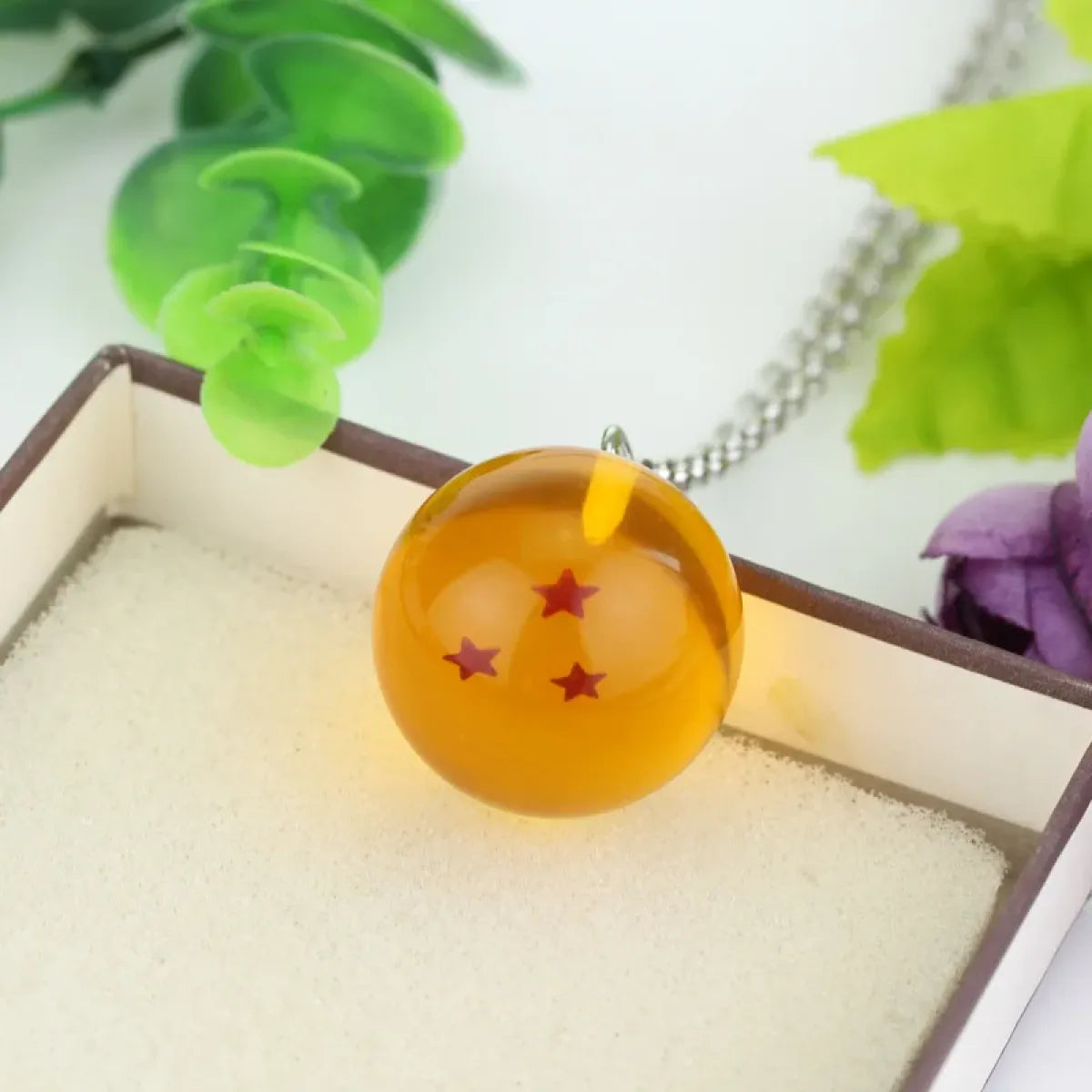 Dragon Ball Series Keychain Charms: 1-7 Star Dragon Balls