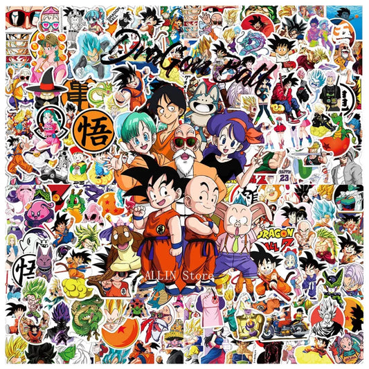 Dragon Ball Stickers - 50/100pcs - Son Goku Cartoon Decals