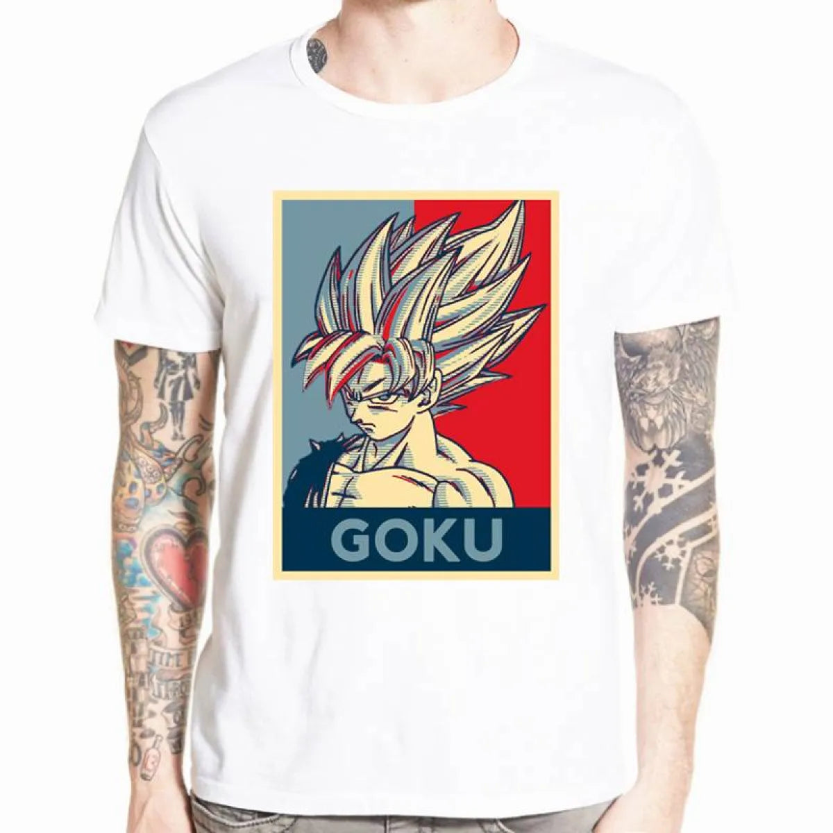 Dragon Ball Z Printed T-Shirts