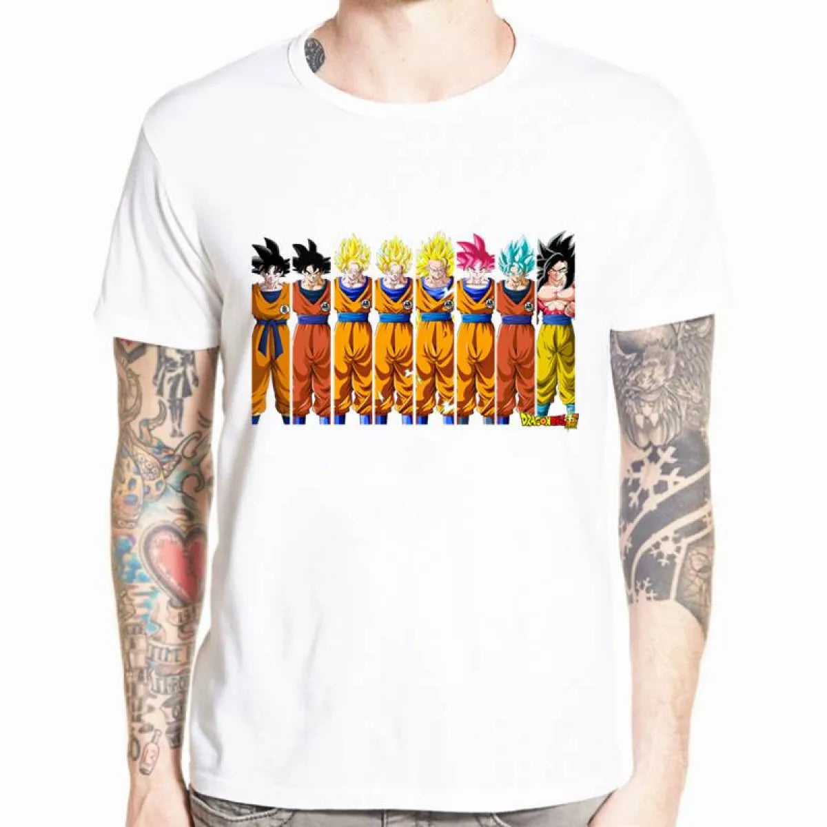 Dragon Ball Z Printed T-Shirts