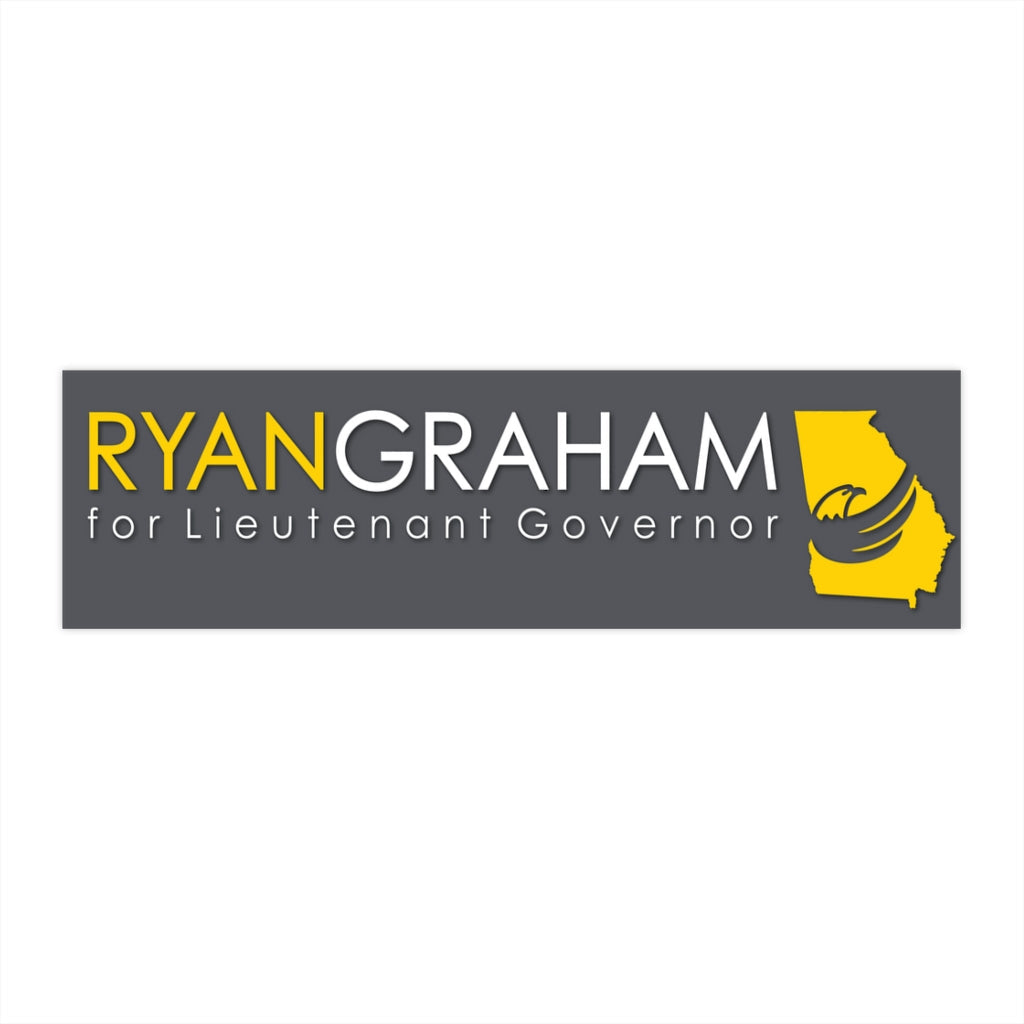 Ryan Graham for Lieutenant Governor Bumper Sticker