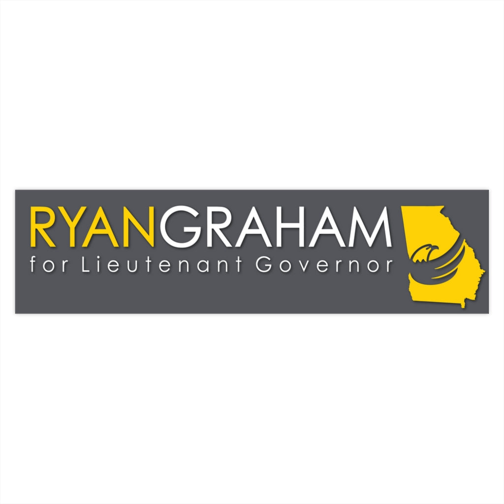 Ryan Graham for Lieutenant Governor Bumper Sticker