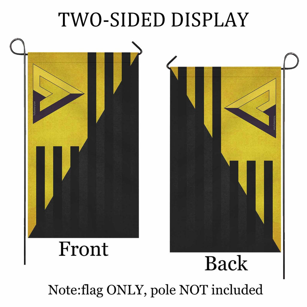 Voluntaryism-  Two Sided Flag