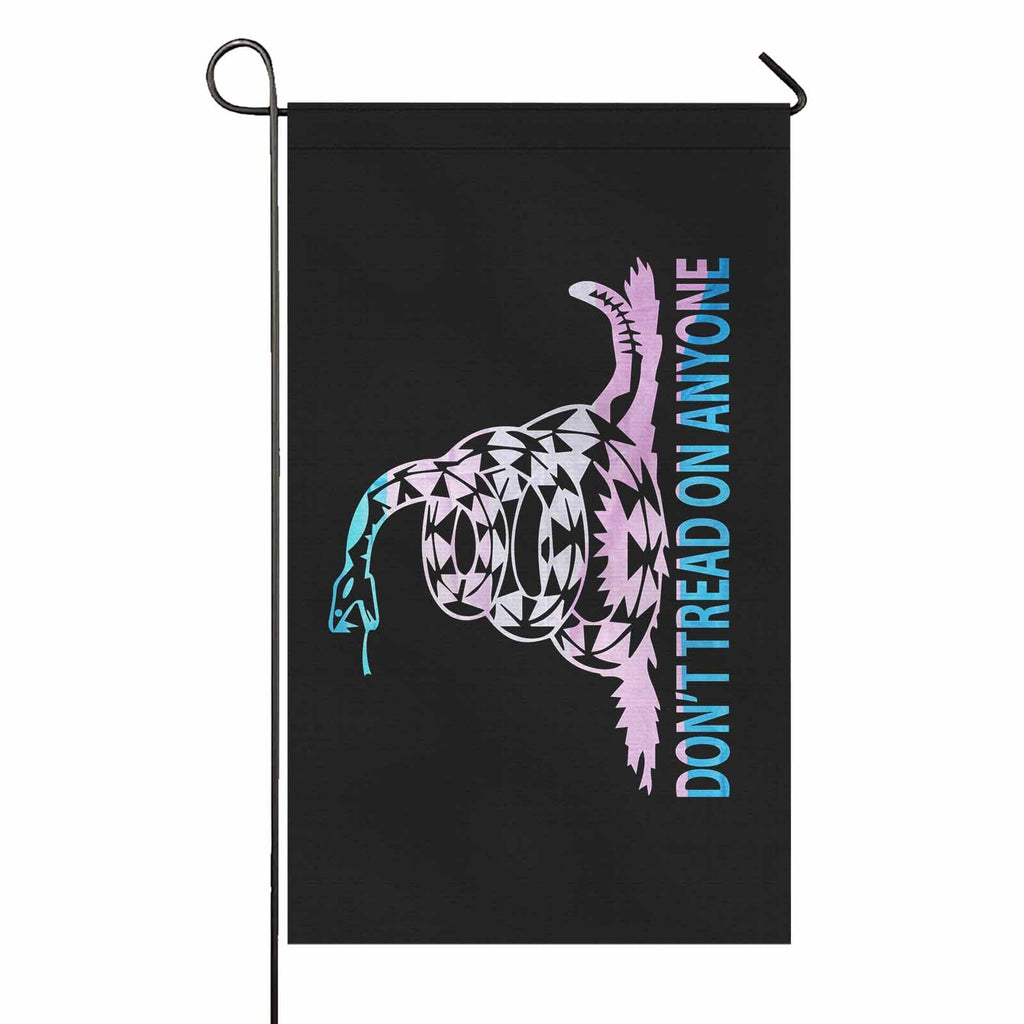 Don't Tread on Anyone - LGBT trans Two Sided Flag