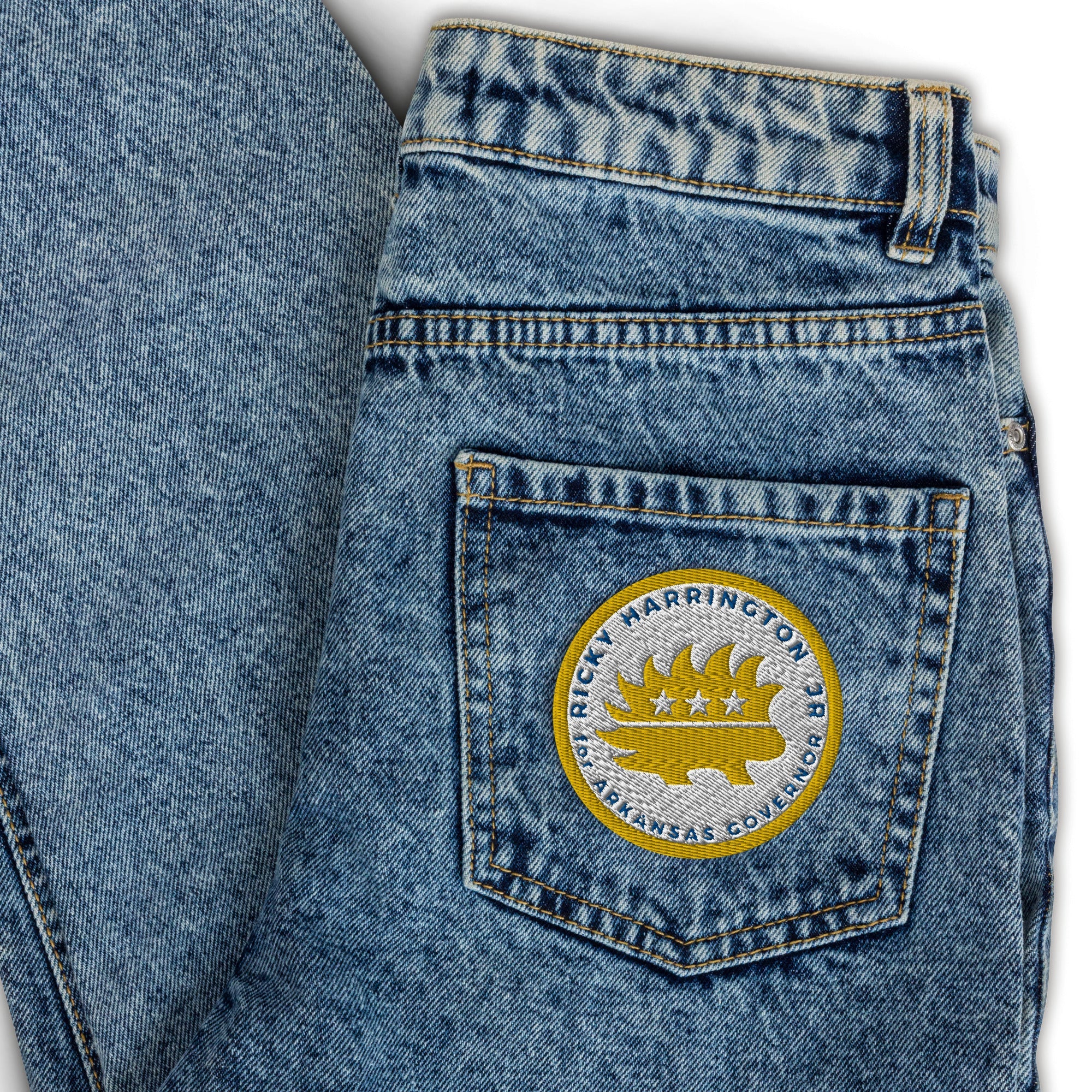 Ricky Harrington for Governor Arkansas Embroidered patches