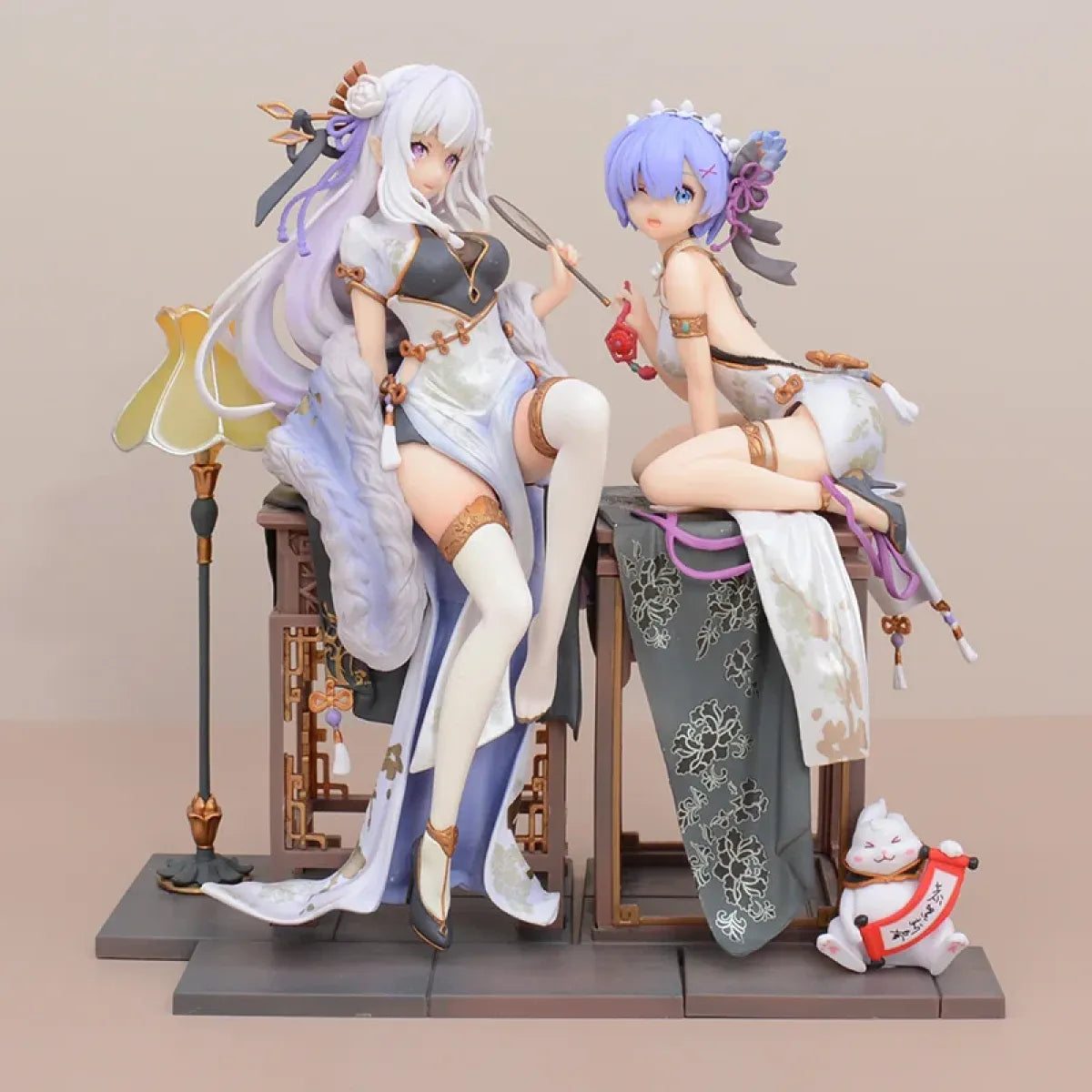 Re:Zero Rem & Emilia Chinoiserie Style Figures