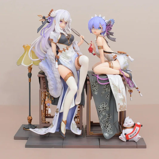 Re:Zero Rem & Emilia Chinoiserie Style Figures