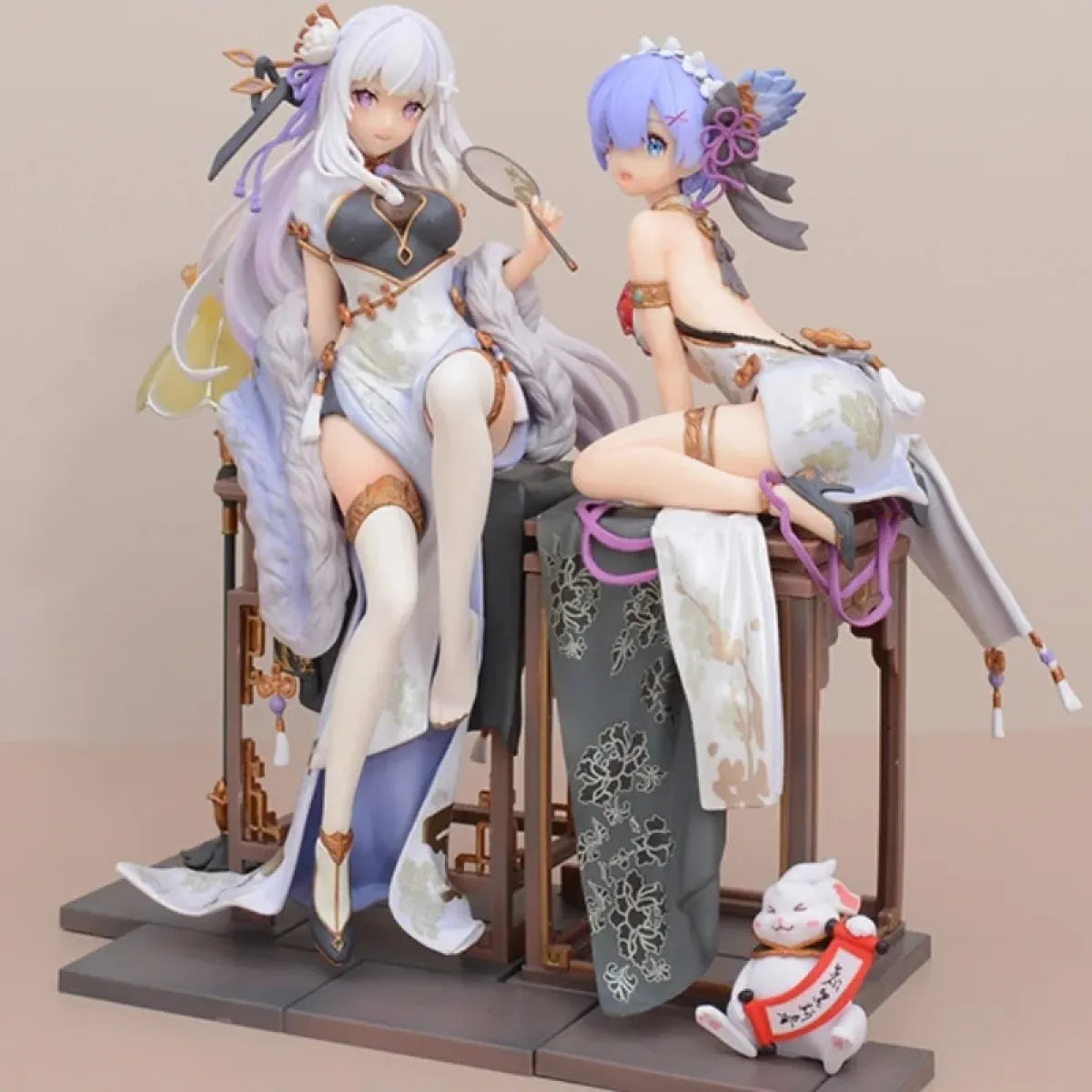 Re:Zero Rem & Emilia Chinoiserie Style Figures