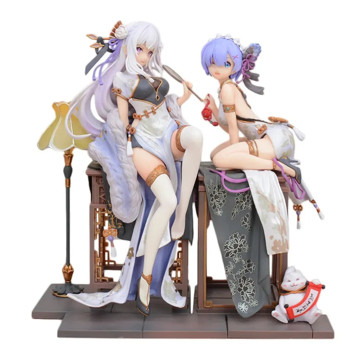 Re:Zero Rem & Emilia Chinoiserie Style Figures