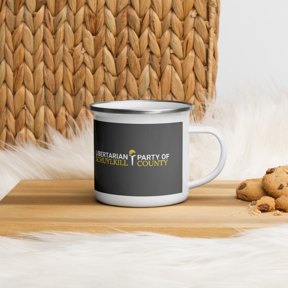LP Porcupine - Schuylkill County, PA Enamel Mug