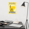 More Freedom Less Government Libertarian Party of Arkansas Poster