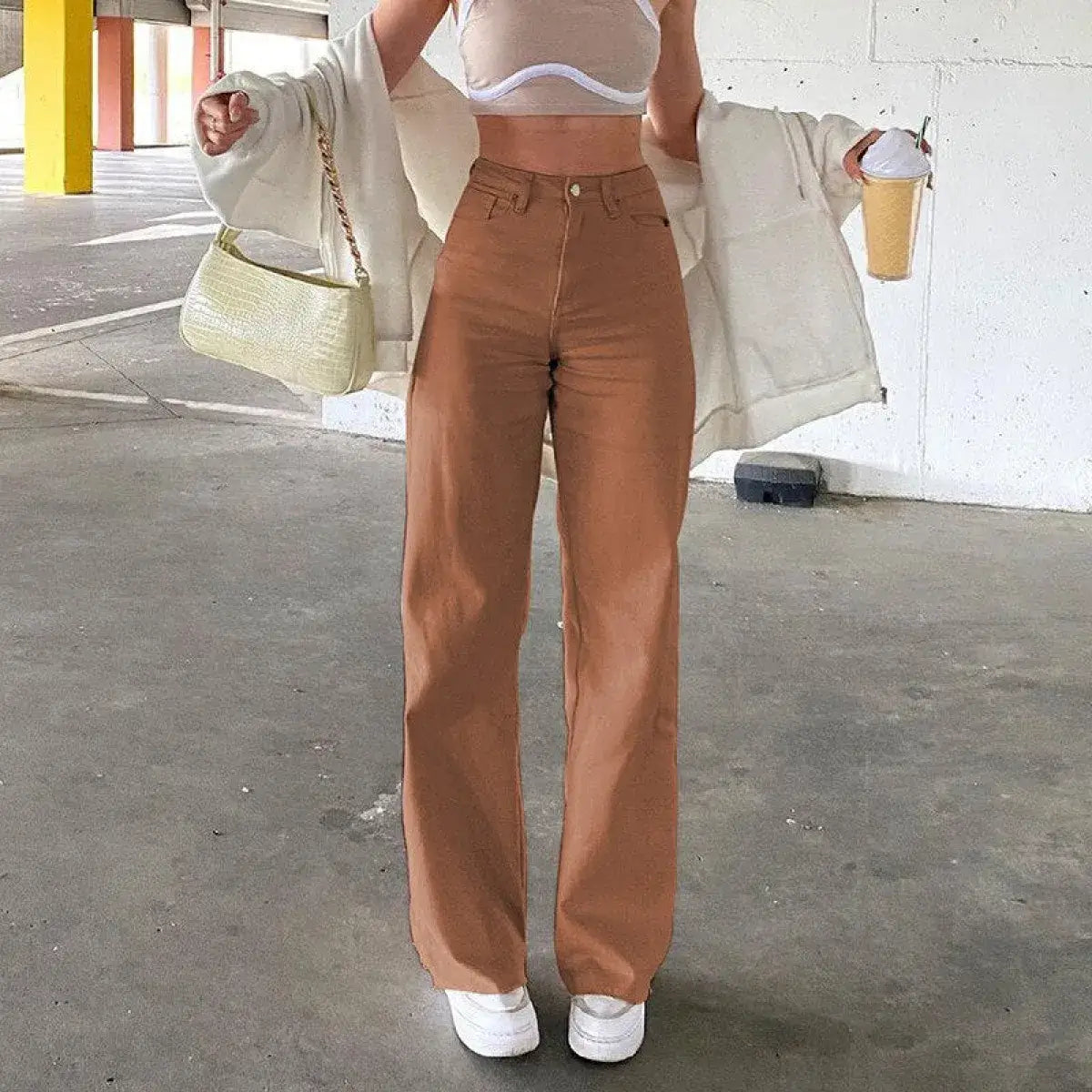 Korean Style Flare Jeans