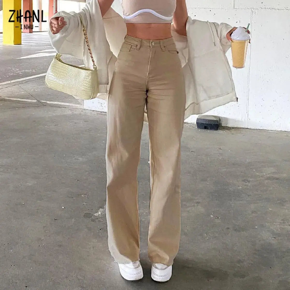 Korean Style Flare Jeans