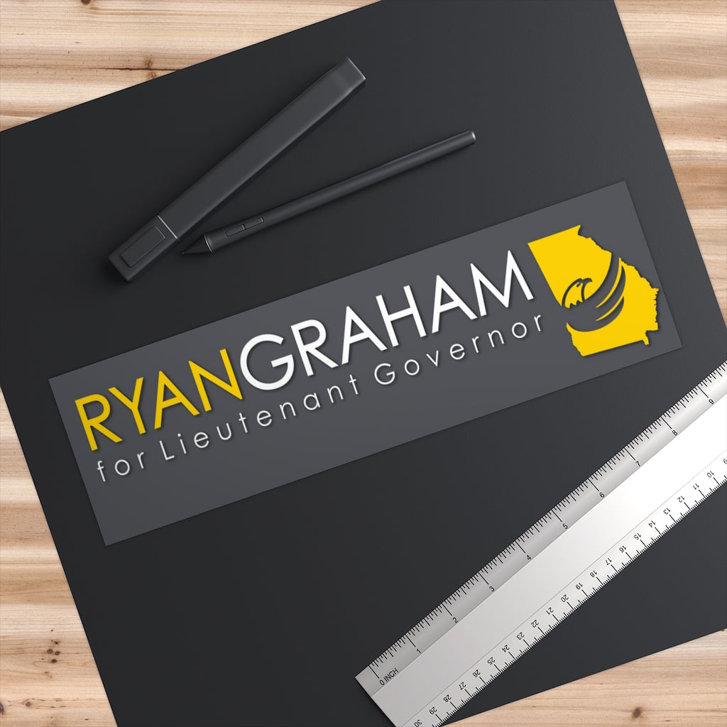 Ryan Graham for Lieutenant Governor Bumper Sticker