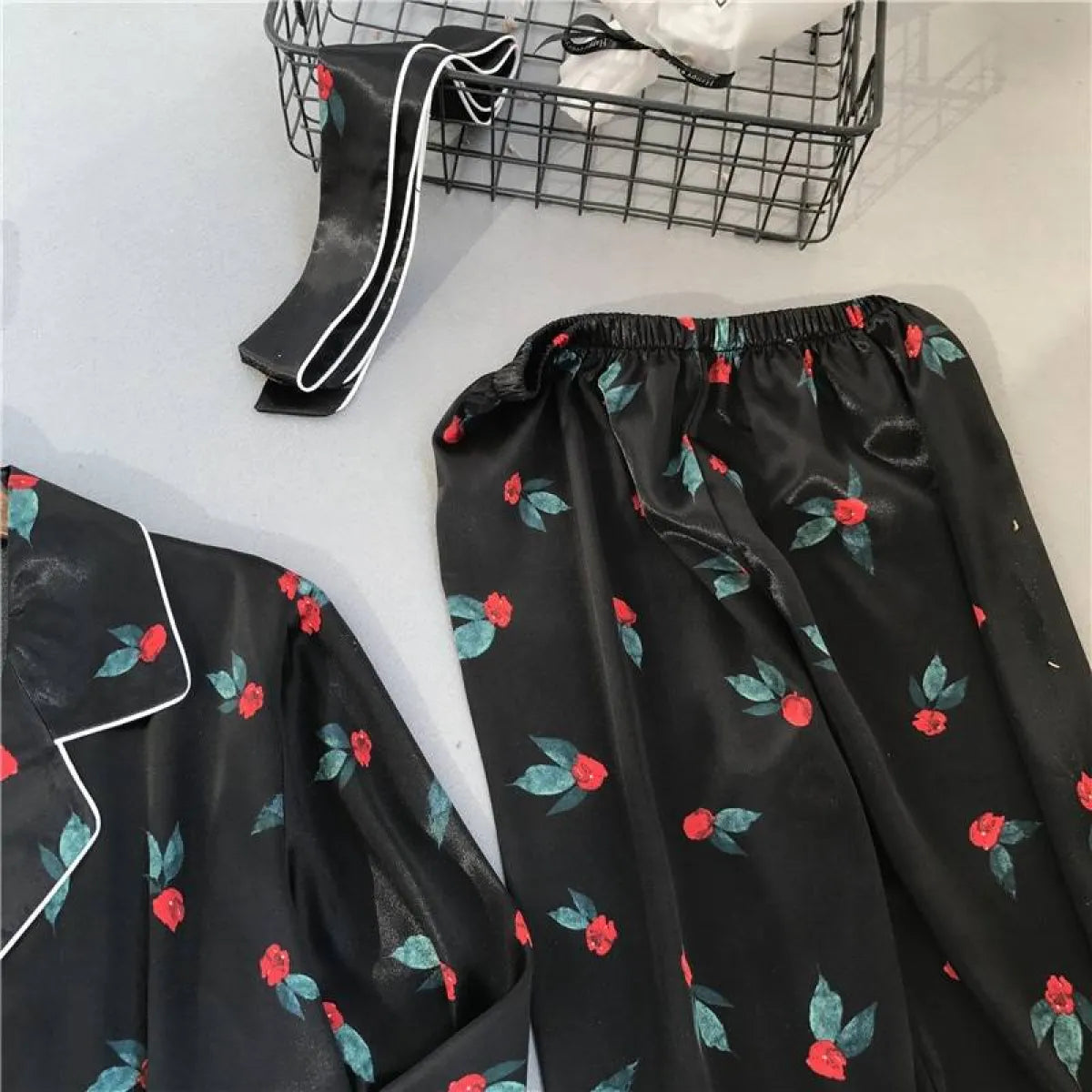 Flowers/Plant Pajama Set