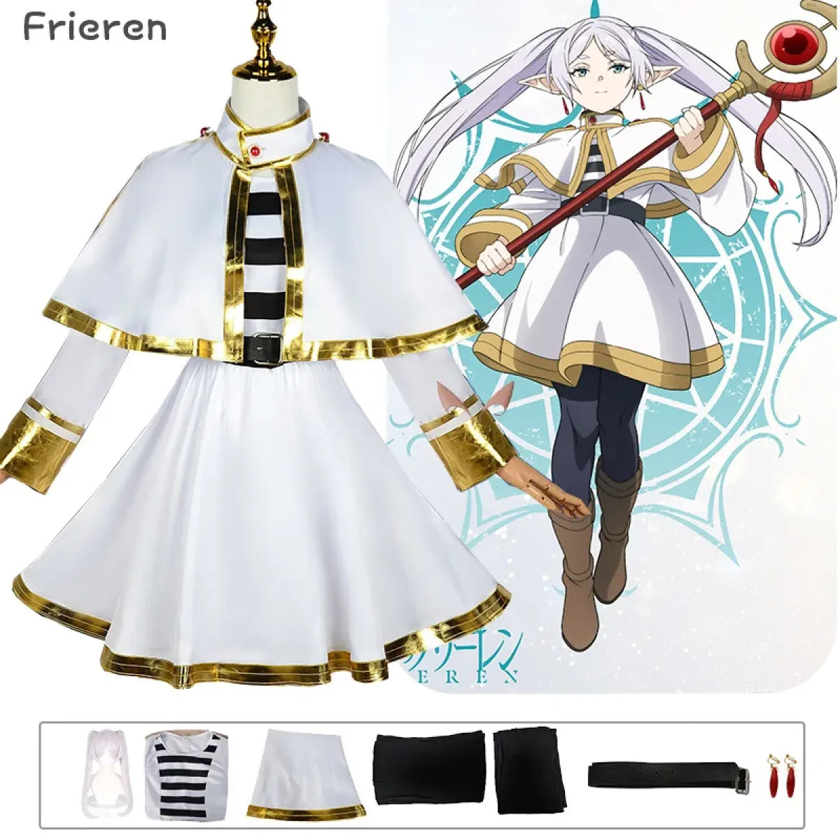 Sousou No Frieren Cosplay Costume