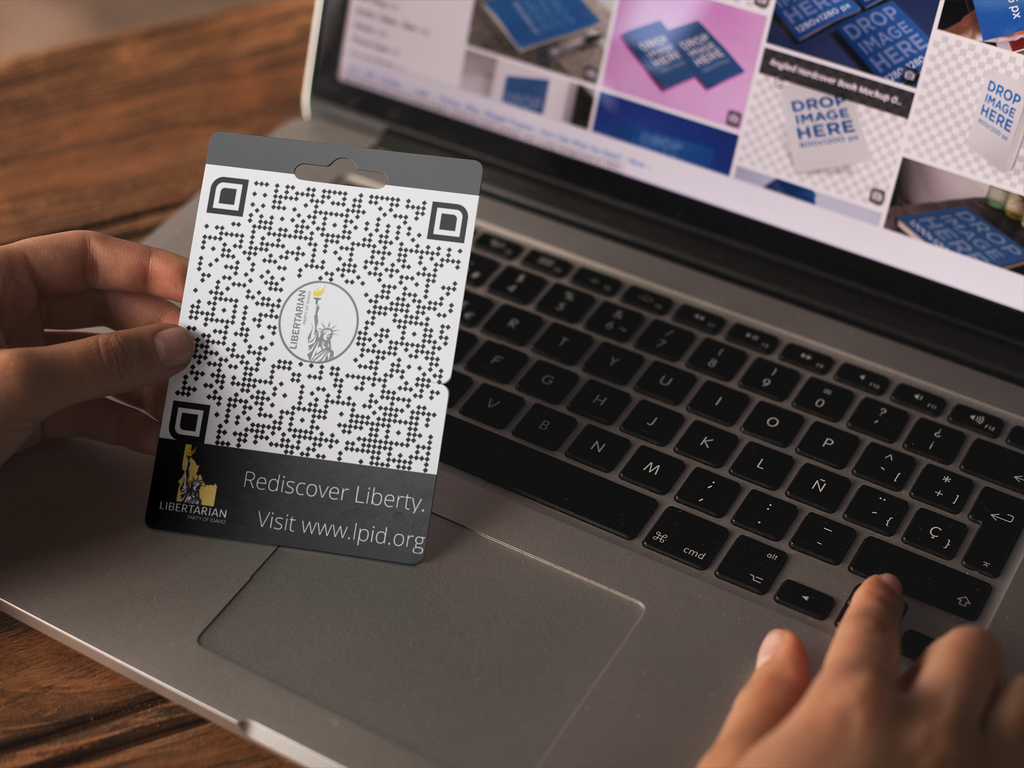 Proud Libertarian Digital Gift Card (LP Idaho Branding)