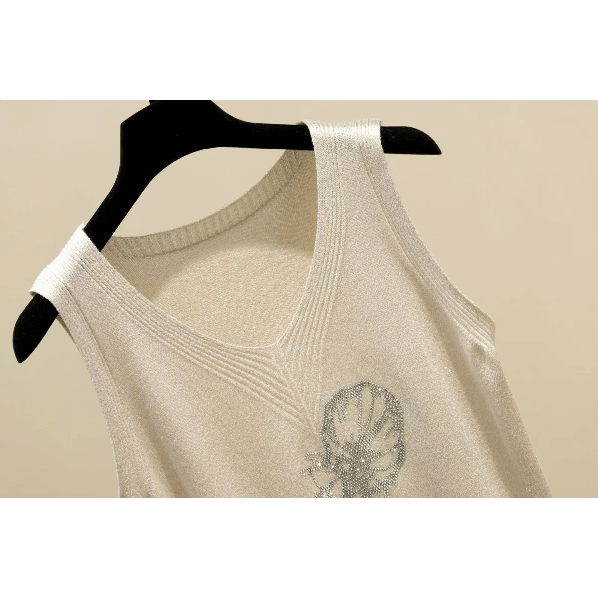 Glitter Print Tank Top