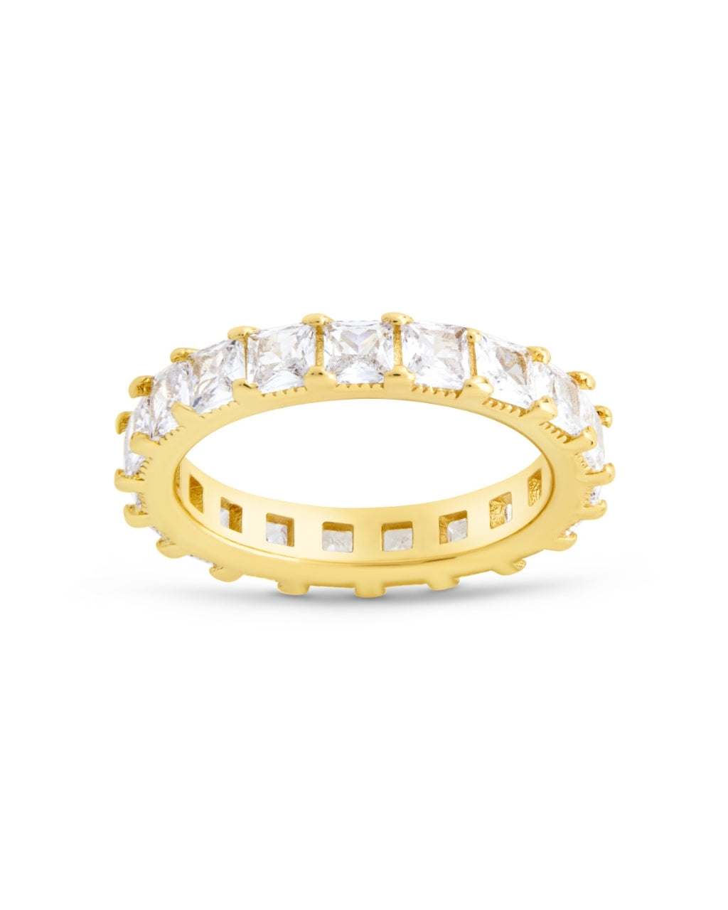 Kylie CZ Eternity Band Ring