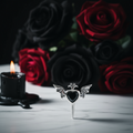 Gothic Black Diamond Option Earrings