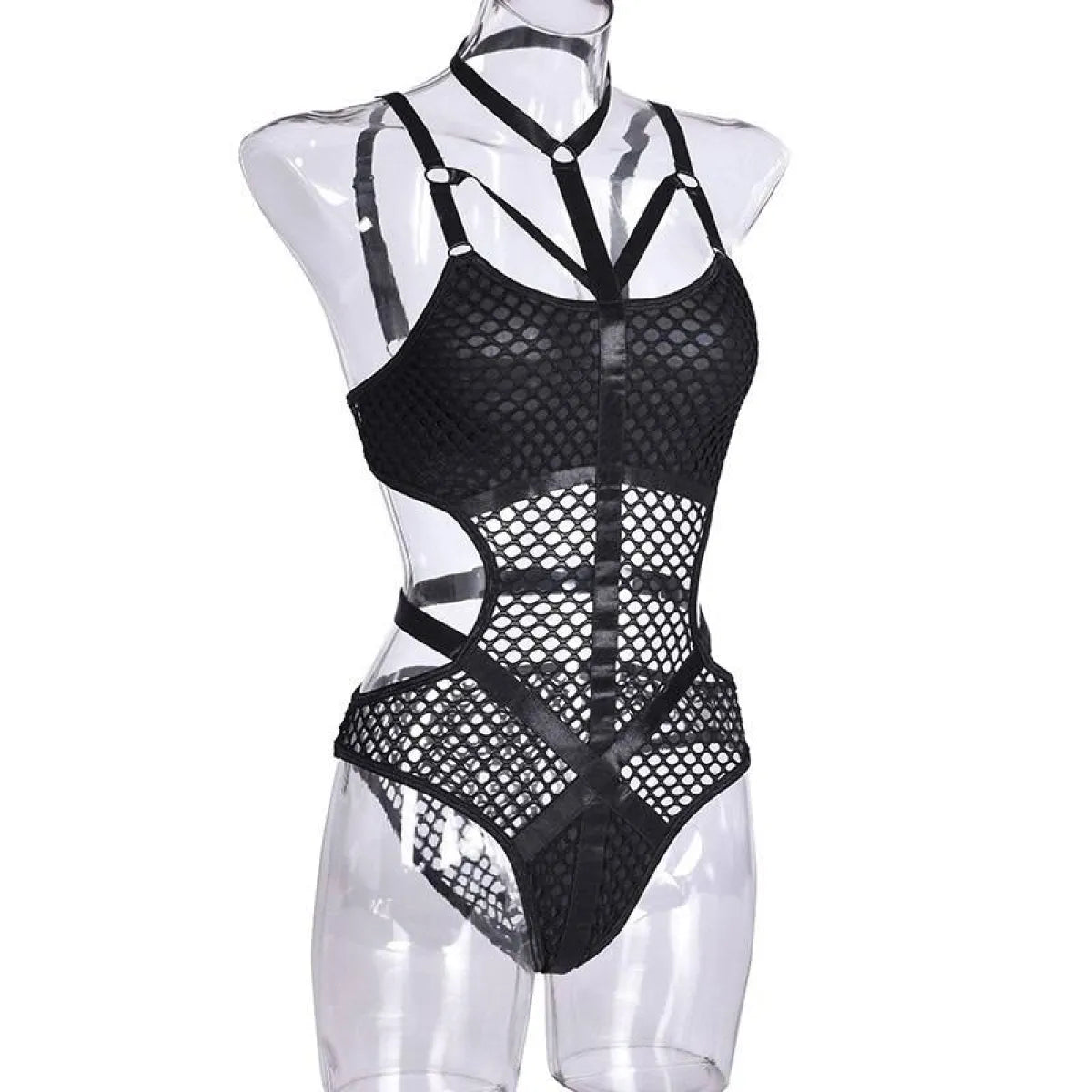 Gothic Fishnet Bodysuits