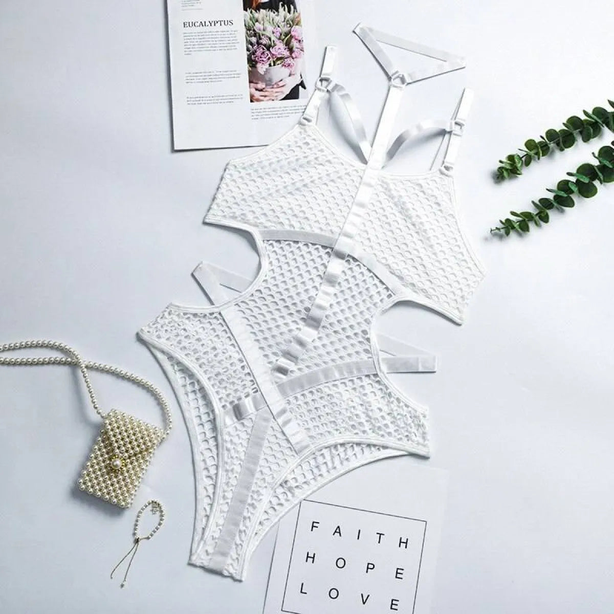 Gothic Fishnet Bodysuits