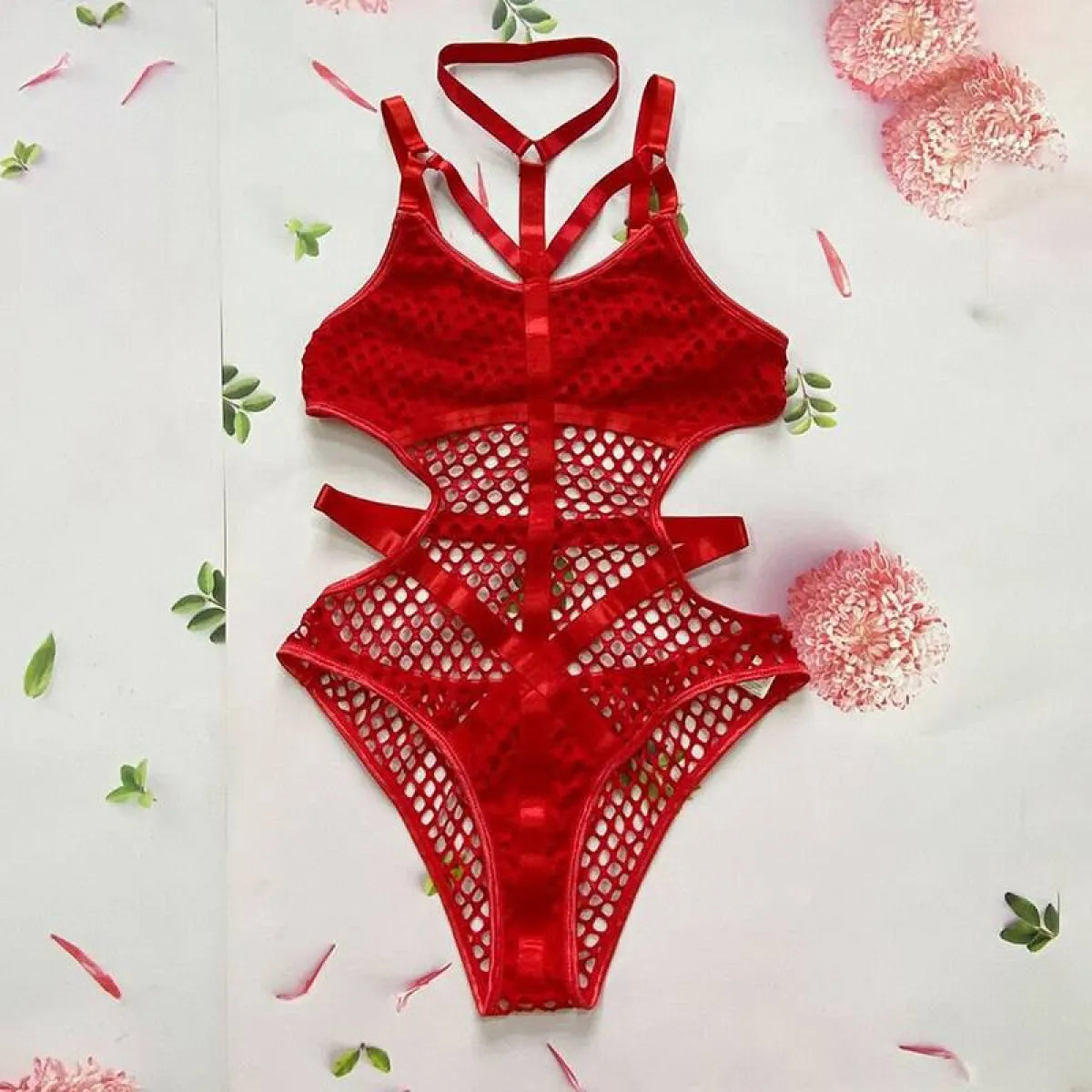 Gothic Fishnet Bodysuits