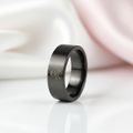 Gothic Skull Cross Bone Men's Ring Band