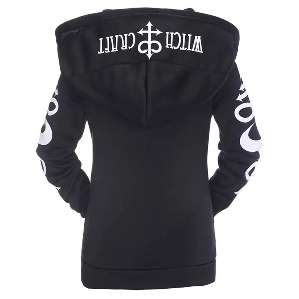 Women's Gothic Zipper Hoodie